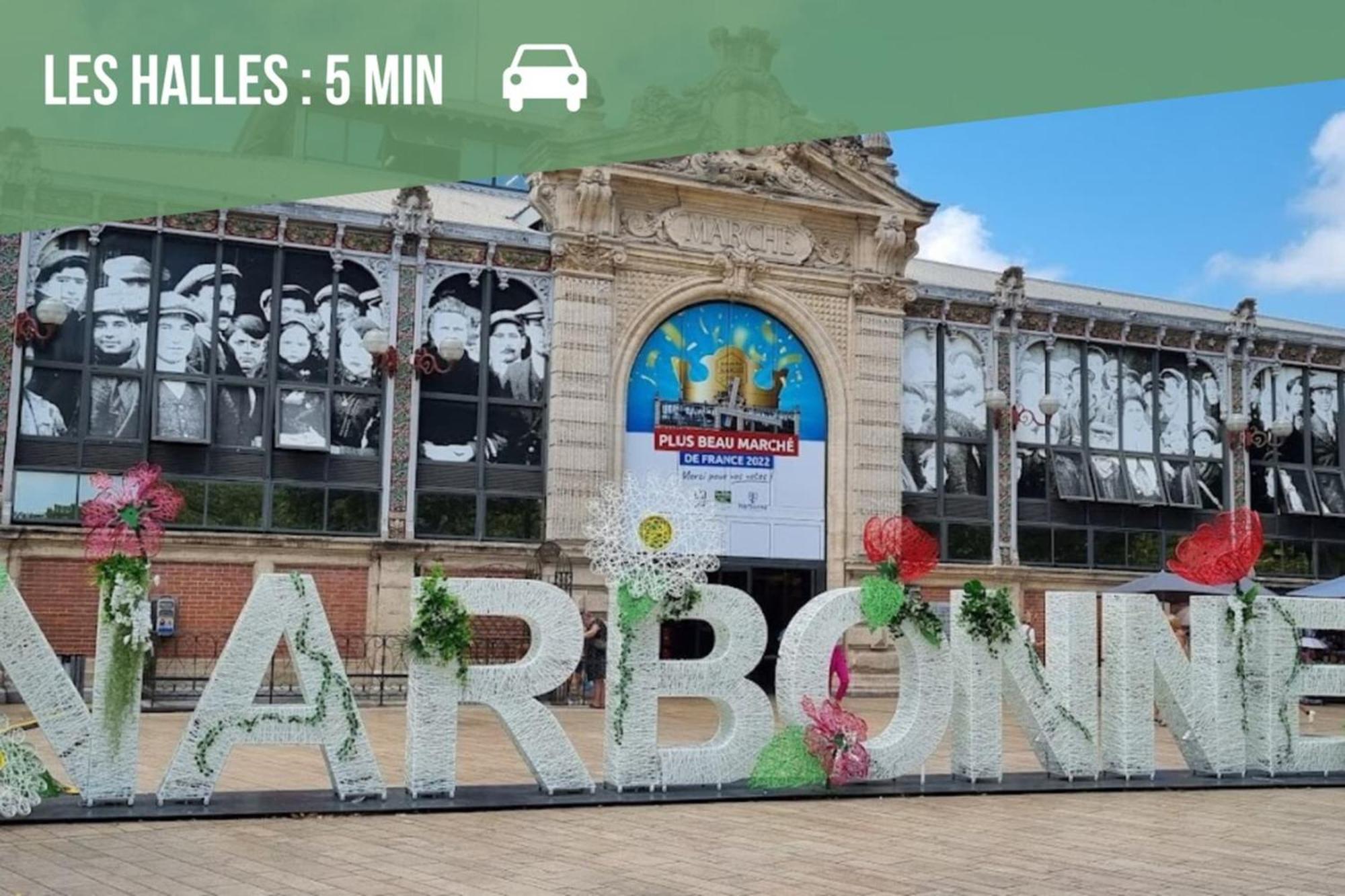 Le Cocon - Wifi - Cour Privative - Proche Halles Narbona Zewnętrze zdjęcie